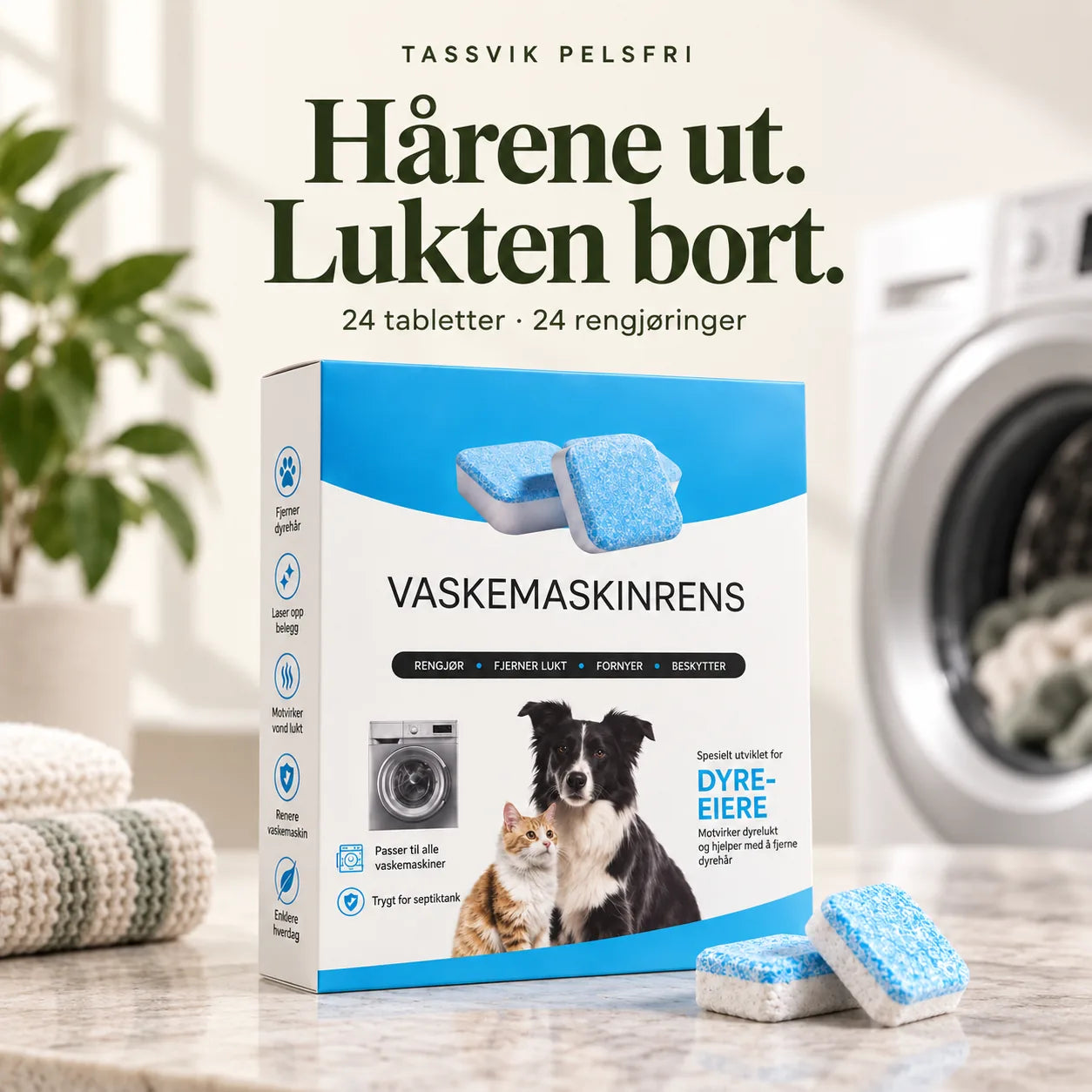 PelsFri – hårene ut, lukten bort