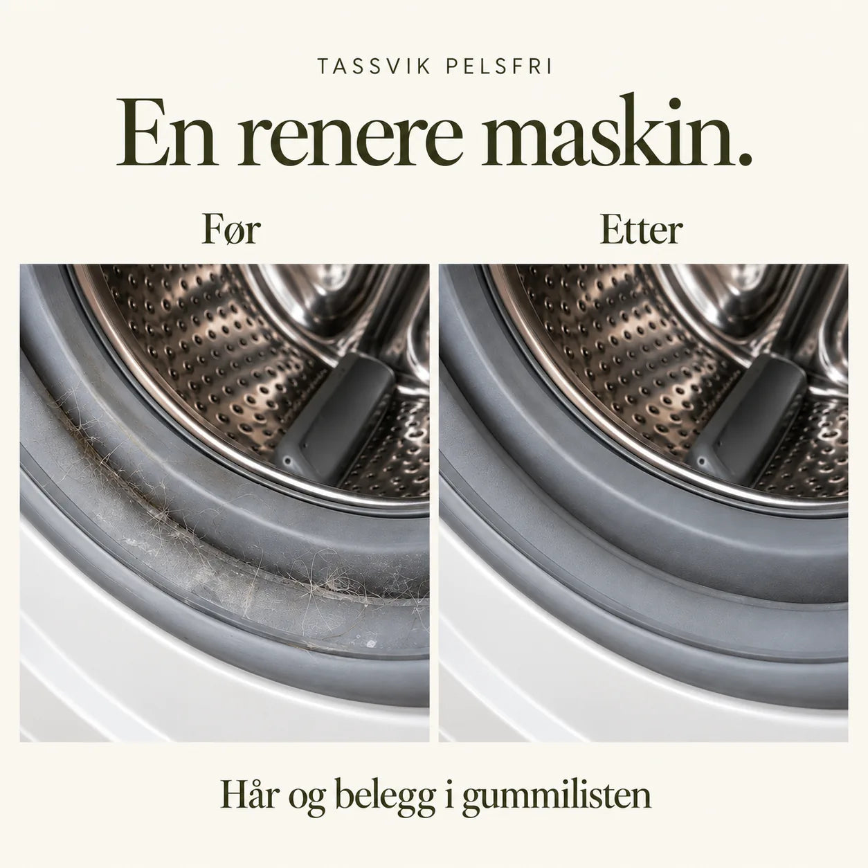 Før og etter – gummilisten
